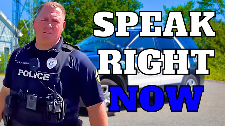 Cop Gets Given The Silent Treatment Then This Happens...