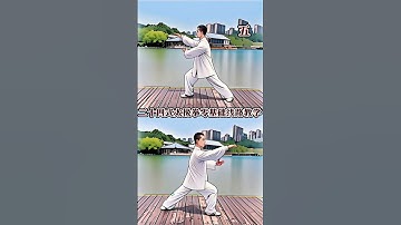 24 Form Taichi Tutorial — Move 8 Grasp the Bird’s Tail to the Right Front and Back Demonstration