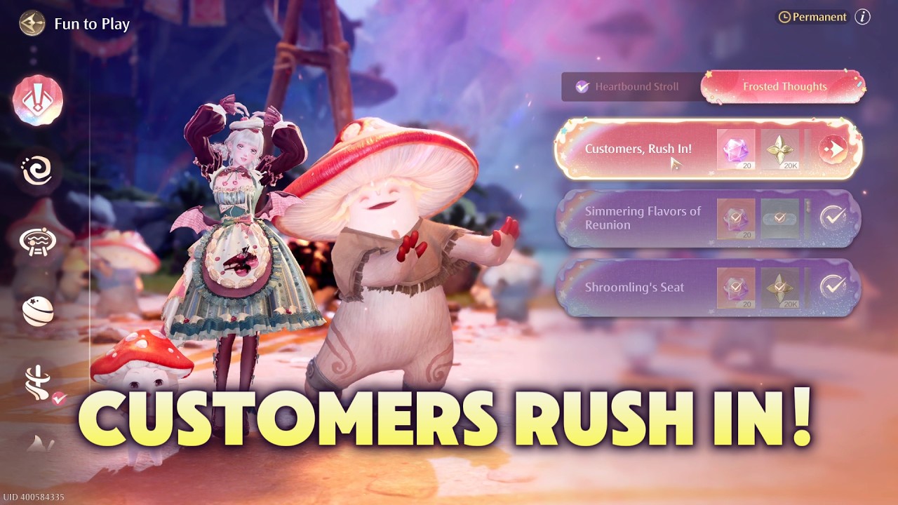 Customers, Rush In | Infinity Nikki