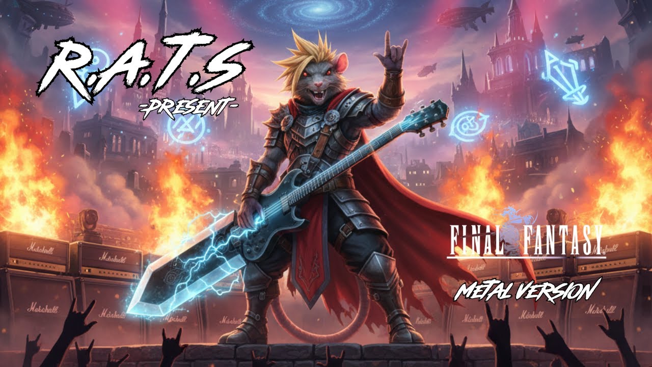 Final Fantasy 7 Theme – Epic Metal Cover R.A.T.S