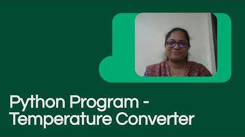 Temperature Converter  Celsius to Fahrenheit | Python Teacher training program| PictoBlox