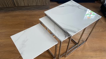 How To Assemble Nesting Coffee Table