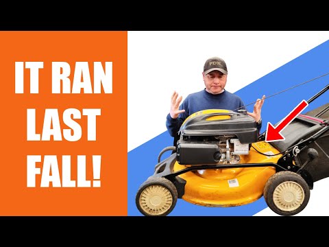 Lawnmower Starts But