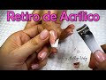 como retirar el acrílico (Curso personalizado) - como retirar uñas acrílicas