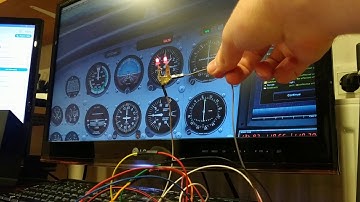 Cessna C172 Home Cockpit Building - PART 3 (VOLTS announciator using FSUIPC offset and value)