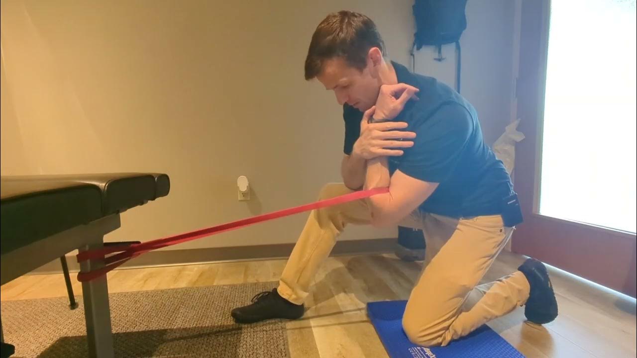 CSC Ulnohumeral Banded Elbow Flexion Mobilization YouTube