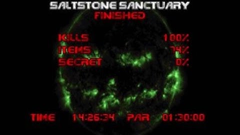 DOOM - Arrival Map 2 UV-Max Pistol Start in 14:26:340 on PS4