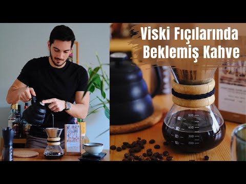 Viski Fıçılarında Beklemiş Kahve!