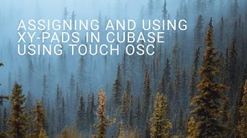 Assigning and Using XY-Pads in Cubase Using TouchOSC