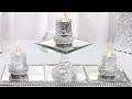 DIY Tired Mirror Candle Display Room Decor DIY Room Decorating Ideas DIY