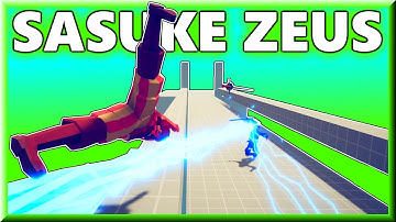 Chidori! Sasuke Zeus vs Every Faction 1v1 - TABS MODS GAMEPLAY