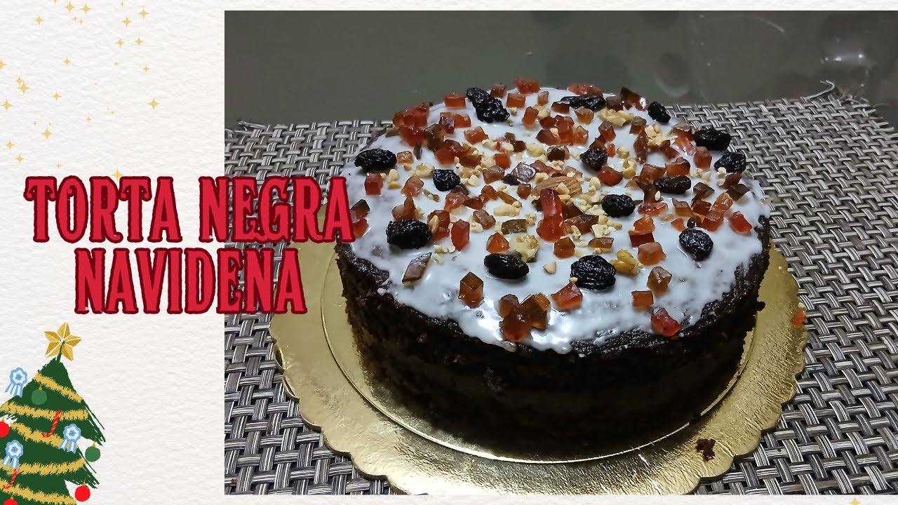 Como hacer una TORTA NEGRA Deliciosa
