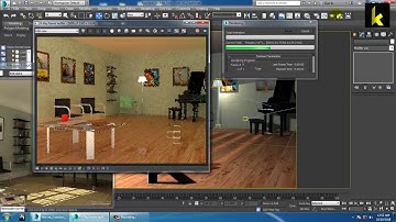 Tutorial on Modeling Texturing & Lighting an interior in 3dsmax using Vray ( Part 8 )