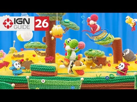 Yoshiu0027s Woolly World 100% Walkthrough - World 3-8: Miss Cluck the Insincereu0027s Castle