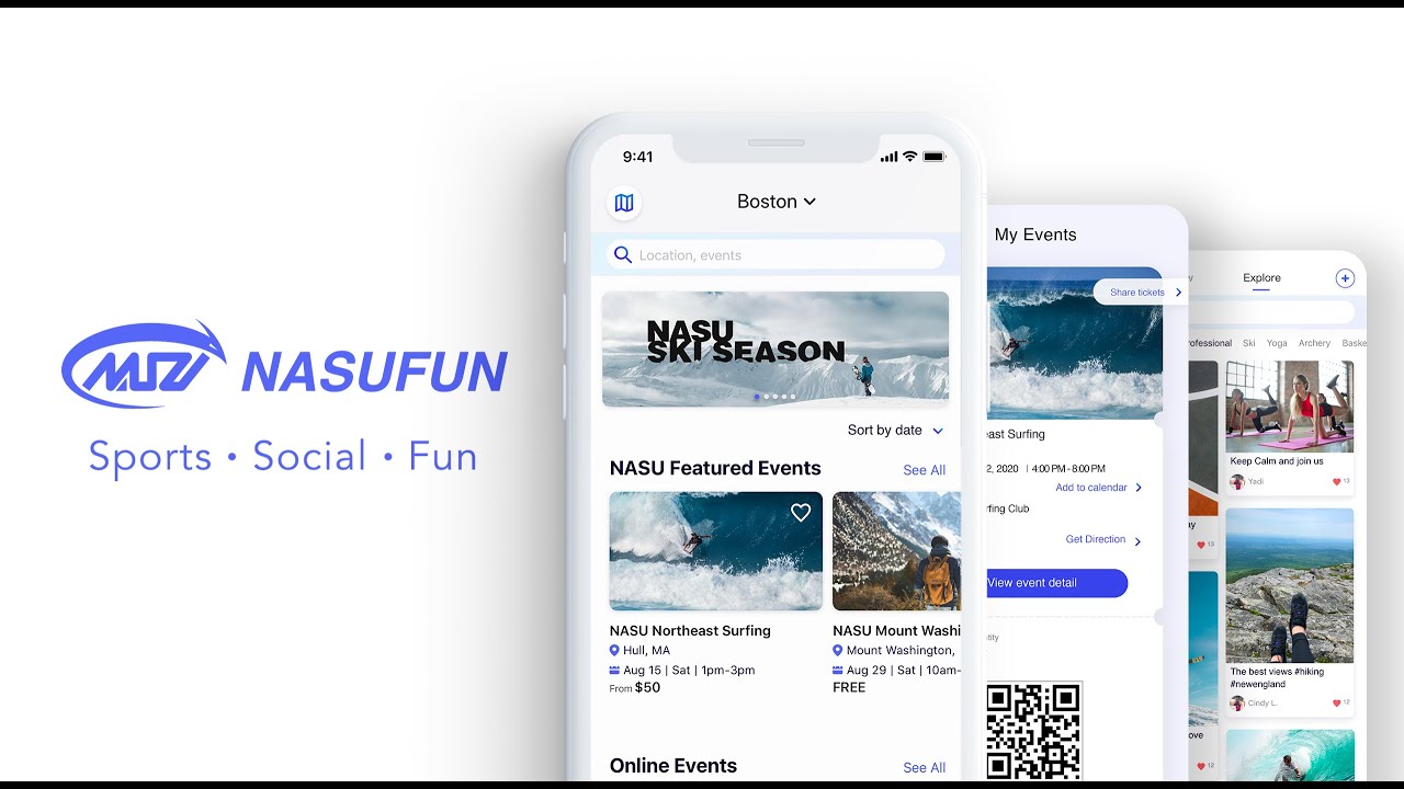NASUFUN | App Promotion | Sports. Social. Fun.