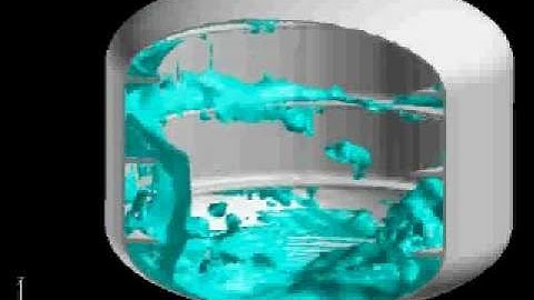 Sloshing in a PMD - FLOW-3D CFD Simulation