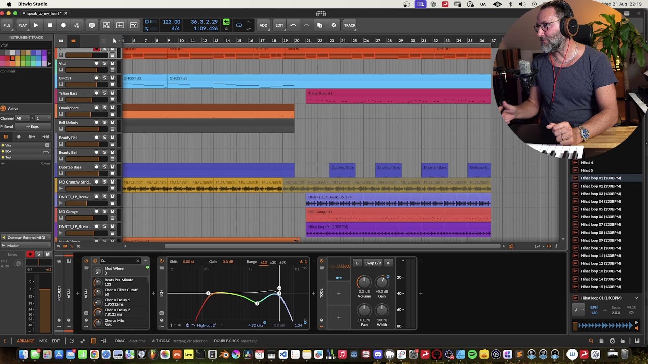 Bitwig 5.2 & PHASE-4 for POWERFUL phase modulation (Streamed