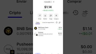 Tutorial de como importar criptomonedas memecoins en trustwallet #pusheen #bnb #bitcoin #trading