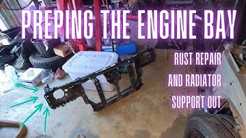 S15 Radiator support removal and rust repair! PART 2 of the SR20 Build