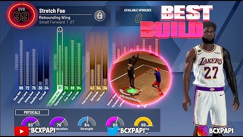 I HIT 99 ON MY DEMIGOD REBOUNDING WING! BEST BUILD ON 2K20! THE MOST UNSTOPPABLE BUILD EVER