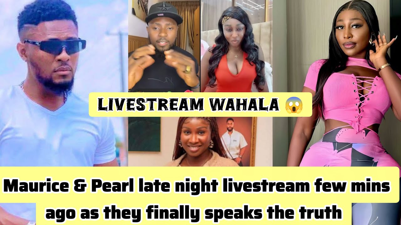 Прямая трансляция, вахала 😱 Морис и Перл наконец-то прояснили ситуацию со своими отношениями #тренд