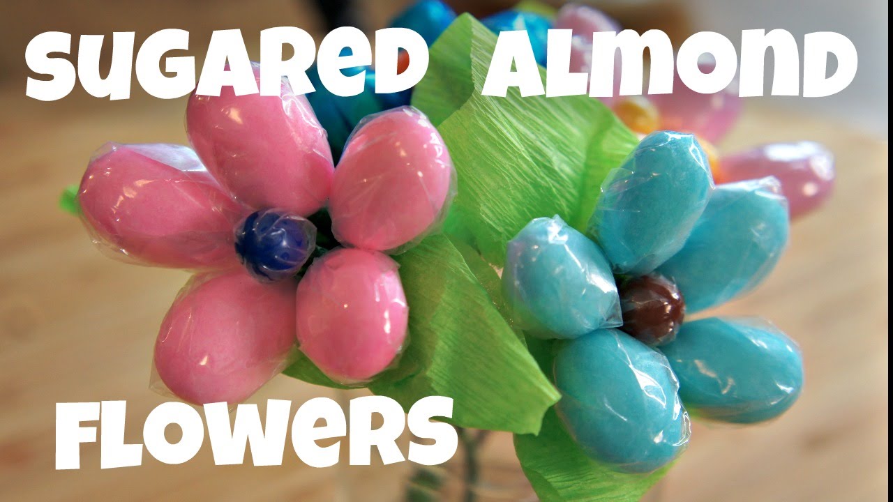Make Jordan Almond Flowers for Mother