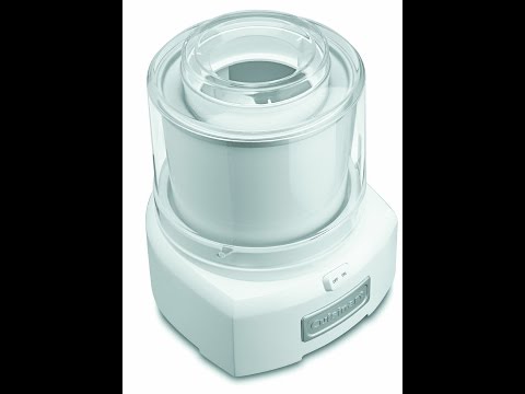 Review:  Cuisinart ICE-21 Frozen Yogurt-Ice Cream & Sorbet Maker, White