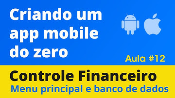 Curso Delphi - Criando um app mobile do zero - 12 (Menu principal e banco de dados)