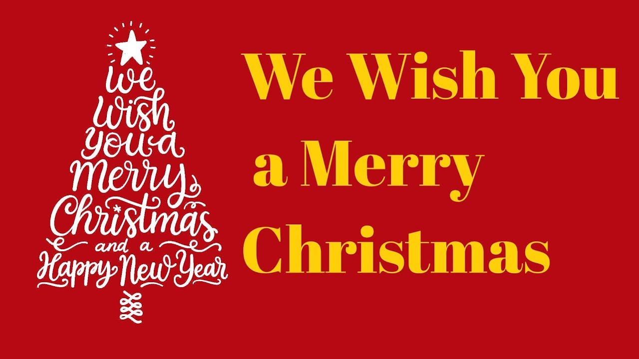 We Wish You a Merry Christmas with Lyrics & Song Kids Love to Sing