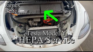 Tesla Model Y HEPA Service