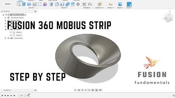 Make a Mobius strip in fusion 360