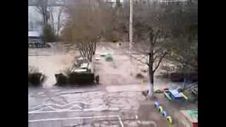 u222 crash because of Dropout in kindergarden yard