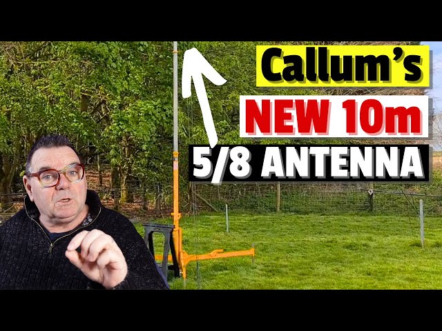 My new 5/8th Wavelength 10m / CB Antenna