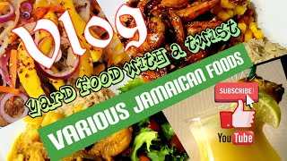 Various Jamaican Dishes Display #jamaicanfood # foodstagram #corn #foodie #seafood #crab #food #cook