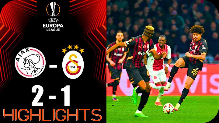 Ajax vs Galatasaray 2-1 MAÇ ÖZETI | UEFA Avrupa Ligi 2024/25