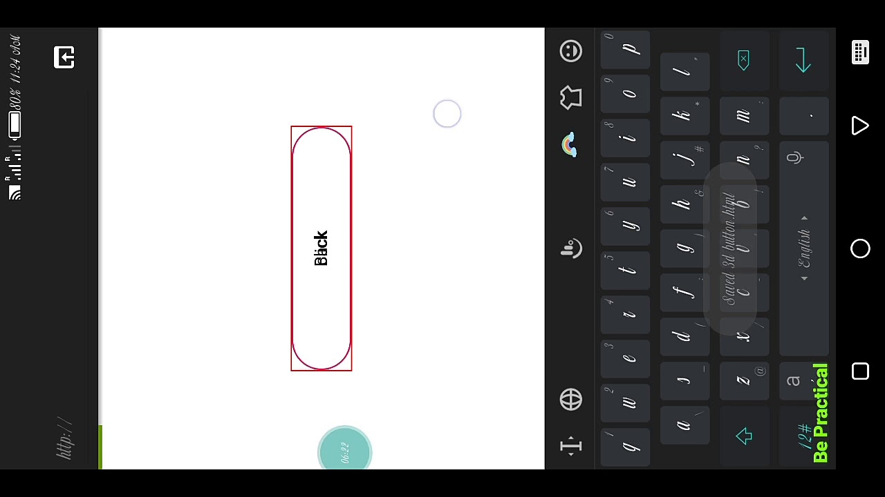 3D button hover effect by using Html and Css (full code in ...