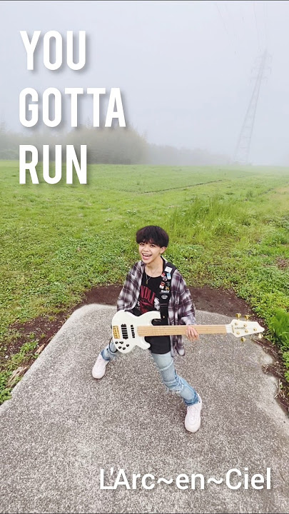 #larcenciel /YOU GOTTA RUN のベースを楽しそうに #ギリ弾いてみた 男。