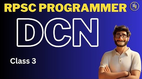 RPSC programmer || DCN || Star, Ring, Hybrid, Topology || PAN LAN,MAN,CAN || CLASS 3