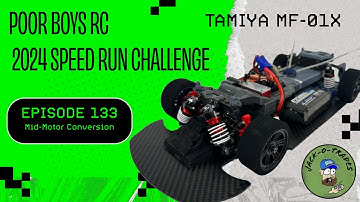Poor Boys RC Tamiya MF-01X Speedrun - Mid-Motor Conversion and a New PB