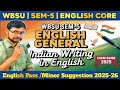WBSU SEM-5 English Core (Minor) Suggestion 2025-26 | Last Minute Suggestion