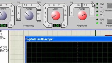 How to Use Signal Generator and Oscilloscope in Proteus