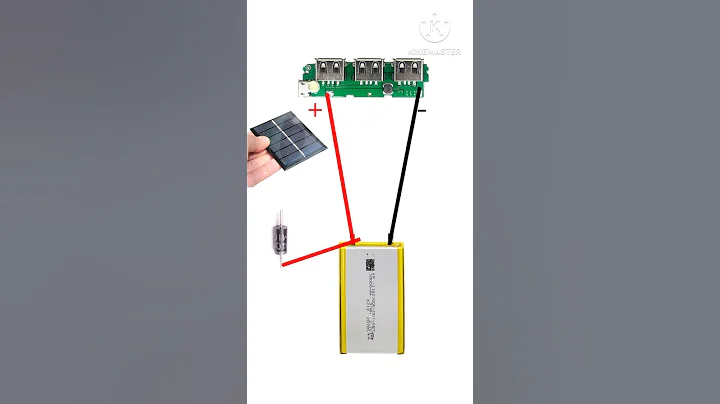 How to make Solar power powerbank #shortvideo #powerbank #mobilecharging