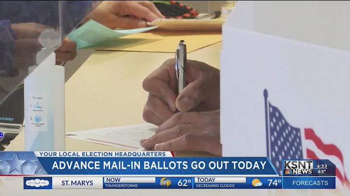 Record number of mail-in ballots being sent out in Shawnee County Wednesday