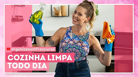 Como limpar a cozinha com eficácia?