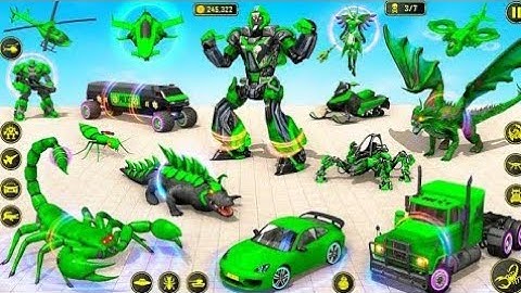 Scorpion 🦂 Robot Car Transform Wars - Android Gameplay