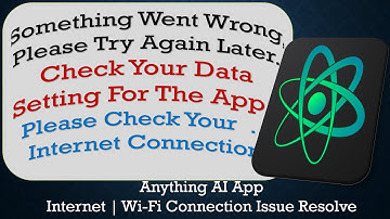Anything AI App something went wrong please try again later problem solution