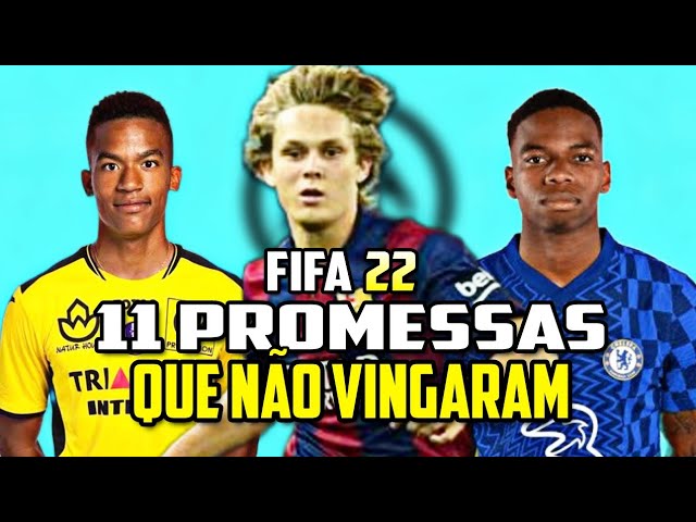 Fifa 22 :  Eternas  Promessas Inglesas com FACE REAL para o seu MODO  CARREIRA . 