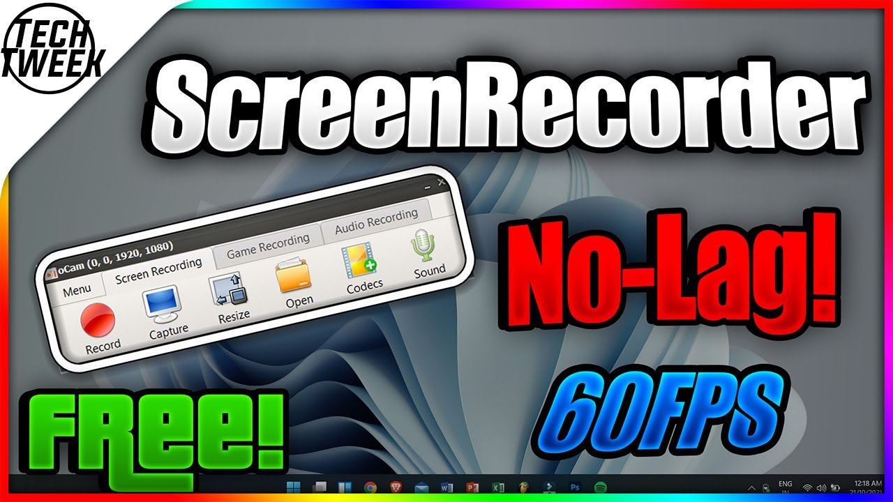 windows - What is the best Screen Recording Software for a low end