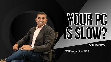 Try This Hidden PC Tip to Boost Windows Performance! | Raj Singh Microsoft Certified Trainer