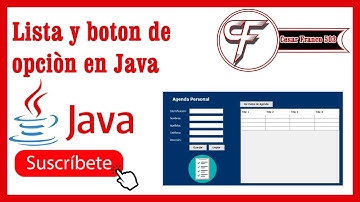 calculadora con botones de opción y listas desplegables en java